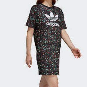 adidas floral dress